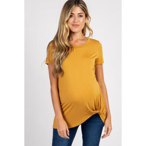 Maternité manches courtes débardeur ventre t-<span class=keywords><strong>shirt</strong></span> vêtements pour femmes enceintes <span class=keywords><strong>grossesse</strong></span> t-shirts hauts - Product Image 1