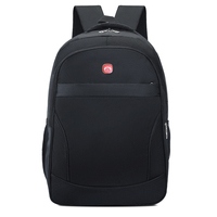 Venta al por mayor de fábrica, mochila informal para ordenador, Material Oxford con cremallera, mochila impermeable para ordenador portátil de negocios, bolsas