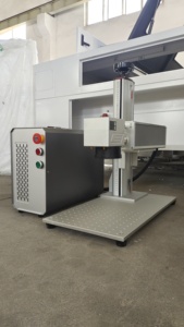 Máquina láser de fibra de 100W JPT con lente de tamaño de 300*300mm SG7110 Sino Galvo cabeza anillo giratorio motorizado Z Axis 2D plataforma de elevación - Product Image 5