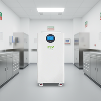 Batterie solaire au lithium ultra-mince pour usage domestique en UE, 48V 300Ah 15kWh, au phosphate de fer et de lithium, pour stockage d'énergie