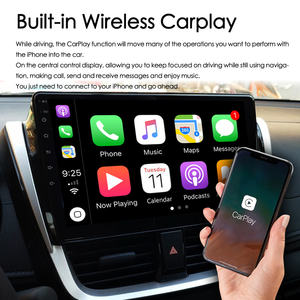 8 + 128GB AI Voice CarPlay Android 13 autoradio stéréo pour Toyota Vios 2013-2017 <span class=keywords><strong>Yaris</strong></span> <span class=keywords><strong>SE</strong></span> GPS Navigation lecteur vidéo multimédia - Product Image 5