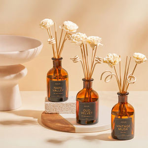 Factory Direct Glass <b>Reed</b> <b>Diffuser</b> Air Freshener 100ml Long Lasting Luxury Home Gift Set Fragrance Stick Hotel Perfume <b>Diffuser</b> - Product Image 1