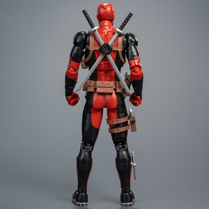 Fondjoy Action Figure <span class=keywords><strong>di</strong></span> <span class=keywords><strong>Deadpool</strong></span> Originale Autentica, Modello Assemblato in Scala 1/12, 15,5 cm/6,1 pollici, con Molti Accessori, Giocattolo da Collezione - Product Image 4