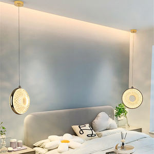 Lampu Gantung Lingkaran Akrilik untuk Ruang Tamu, Kamar Tidur, Dapur Modern Prancis, Pulau Dapur, Hotel, dan Ruang Makan - Product Image 1