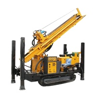 Machine de forage de puits d'eau portable à moteur diesel avec une profondeur maximale de 180 m et des fonctions d'économie d'énergie