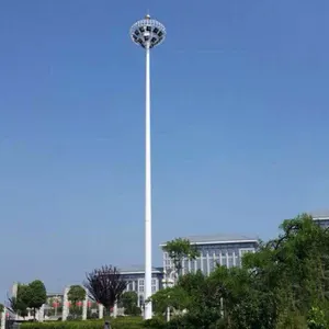 Customized Tall Security Traffic Galvanized Electric Street Light Poles