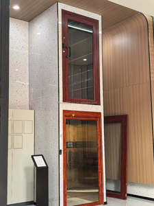 Ascensor <span class=keywords><strong>Residencial</strong></span> Compacto con <span class=keywords><strong>Vista</strong></span> Panorámica, Elevador Seguro con Cadena de Emergencia, Energía Eléctrica para Uso Doméstico y Comercial - Product Image 4