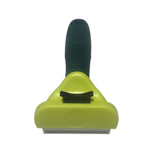 Pet Grooming Comb Medium Yellow For Dog Hair Removal Detangling Convenient Fur Care Tool - Product Image 4