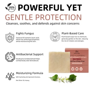 Vente en gros d'extrait de Dendrobium 100g de <span class=keywords><strong>savon</strong></span> fait à la main soutien antibactérien régule la production d'huile de peau assez doux pour un usage quotidien - Product Image 5