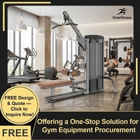 Máquina Combinada de Polea Horizontal y Remo Bajo - Equipo de Gimnasio Ajustable con Carga de Placas de Acero para Entrenamiento de Fuerza y Ejercicio de Espalda