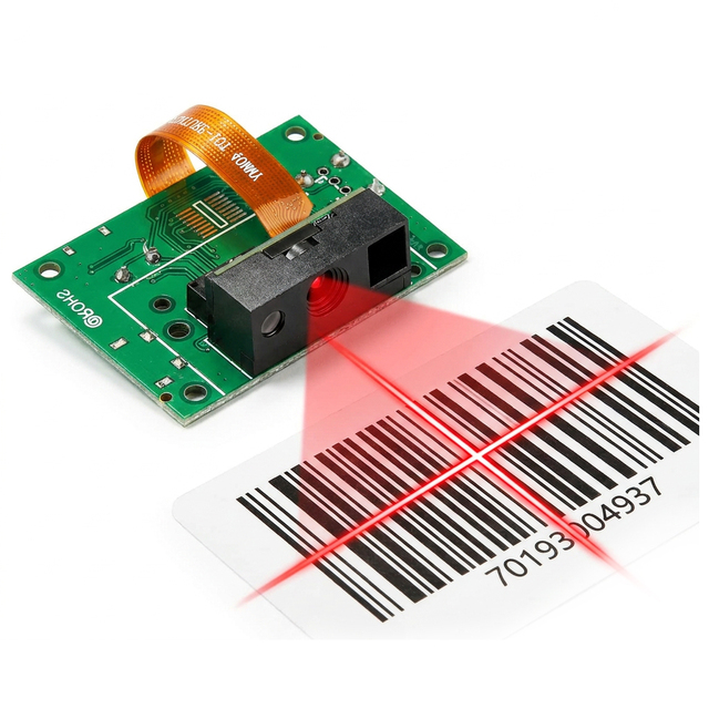 EDOO E8-M2 Rs232 Usb Embedded 1d 2d Barcode Scanner Module Scan Engine for Koisk