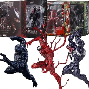 AMAZING YAMAGUCHI <span class=keywords><strong>Venom</strong></span> 3 the Last Dance <span class=keywords><strong>Carnage</strong></span> Spider Man Legends Action Figure Joint Movable Face Statue Model Collectible - Product Image 1