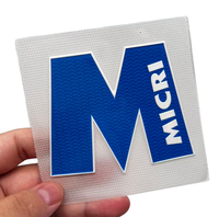 Étiquette thermocollante en TPU 3D gaufrée personnalisée, écologique, avec patchs alphabétiques en métal, décalcomanies, logos et textes pour vêtements