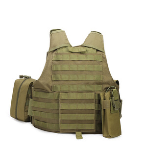 Taktische Mode-Weste für den Alltag, Unisex, Multifunktional, Outdoor, Schnellverschluss, Wasserdicht, Oxford-Gewebe, Schwarz, Tarnmuster, Neu - Product Image 4