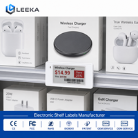 Étiquette de prix électronique LEEKA 2,13 pouces, étiquette de prix numérique Bluetooth, affichage d'étiquette de prix électronique, étiquette de prix en papier électronique