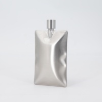 Mini-flasque à liqueur en acier inoxydable de haute qualité, jetable, écologique, avec logo personnalisé, pour les outils de bar