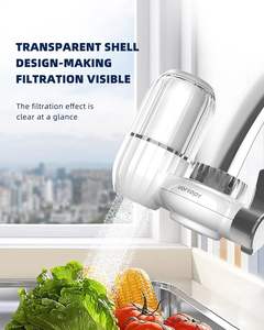 Purificateur de robinet d'eau Eco Transparent 5 couches <span class=keywords><strong>filtre</strong></span> de <span class=keywords><strong>nettoyage</strong></span> facile double fonction de sortie Solution d'entretien rapide - Product Image 2