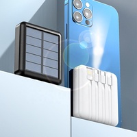 Vente directe d'usine 5000Mah Power Bank Chargeur de batterie externe portable 10000Mah 20000Mah Powerbank ultra mince