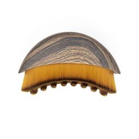 Brosse de massage faciale portable pour le visage, outil de beauté, brosse sèche pour le visage, masseur de contour facial, sculpture de la mâchoire, poils doux, brosse de massage lymphatique pour le visage