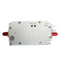 Modul Penguat Daya RF 10-100W Keamanan GSM Komunikasi Jarak Jauh Frekuensi Kustom Konektor Produk Keamanan Anti-UAV