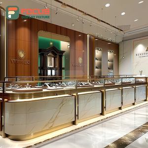 Fabricante de Muebles Personalizados para Joyerías, Mostrador de Exhibición para Espacios de Boutique con Acabado Laminado - Product Image 5