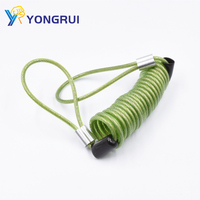 Yongrui Cordon de sécurité en spirale transparent de 2 mètres en acier inoxydable 304 pour outils, conforme à la norme AiSi, pour une utilisation sécurisée