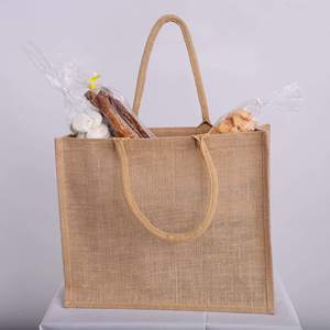 New Fashion Best Wholesale China Manufacturer Women Canvas Handbags <b>Burlap</b> Tote Shoulder <b>Bags</b> - Product Image 2