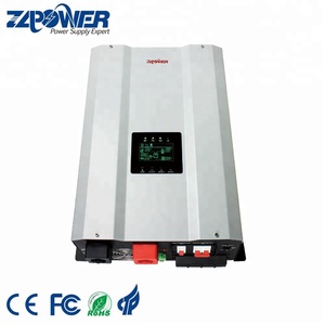 Prix de gros OEM ODM Chargeur MPPT 48V 60A Onduleur hybride à onde sinusoïdale pure pour système solaire hors réseau Simple/Double 50/60Hz GS8K Système solaire hybride GS - Product Image 3