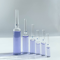 Ampoule en verre neutre ouverte pharmaceutique d'ampoules imprimées par injection de vitamine C