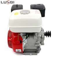 Mesin Bensin Mini 4 Tak Silinder Tunggal Pendingin Paksa 196Cc 6.5Hp 152F