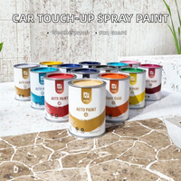 Peinture liquide de retouche automobile avec protection UV, application facile, résine acrylique pour meubles et pigments de peinture pour bateaux