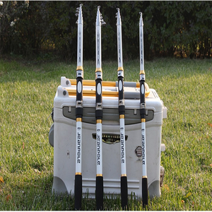 คันเบ็ดแบบยืดหดได้ 2.1-3.6 เมตร ทำจากไฟเบอร์ สำหรับตกปลาแบสในแม่น้ำ ทะเลสาบ และลำธาร - Product Image 4