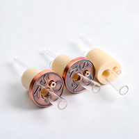 Nouvelle conception – Bec verseur conique en plastique à taille adaptative pour liquides, huiles et vin