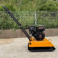 Compacteur à plaque vibrante diesel/électrique Loncin avec moteur Honda, hydraulique manuel, pour sol, terre, béton, moteur à économie d'énergie