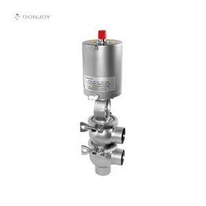 DONJOY RVS 3-weg dubbelzijdige pneumatische omleidklep - Product Image 5