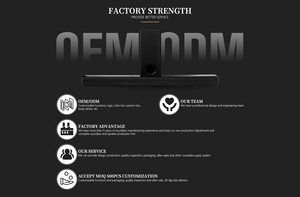 <span class=keywords><strong>Barre</strong></span> <span class=keywords><strong>de</strong></span> <span class=keywords><strong>son</strong></span> 5.1 OEM/ODM d'usine avec caisson <span class=keywords><strong>de</strong></span> basses 120 W 200 W 300 W pour système Home Cinéma - Product Image 5