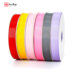 Ba.Hao Ribbon Spool 2.5Cm Satin Woven Solid Color Gift Packaging Decorative Tape - Product Image 1
