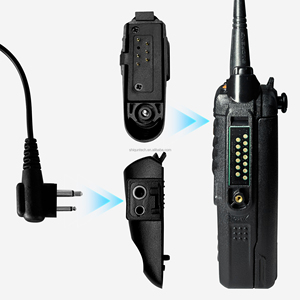 Adaptador de Audio Baofeng UV-9R Plus para Walkie Talkie UV-9G UV-S22 UV-98 GT-3WP para Puerto de Auriculares con Interfaz <span class=keywords><strong>M</strong></span> de <span class=keywords><strong>2</strong></span> Pines, Accesorio de Radio - Product Image 3