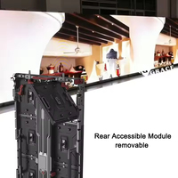 Écran LED matriciel Igracelite pour extérieur, P3.91, 500x1000mm, système de mur vidéo LED à entretien frontal, affichage en cascade