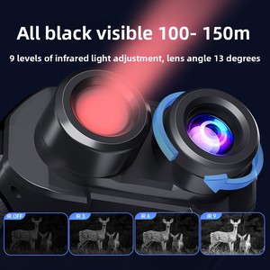 Nuovo Dispositivo di Visione <span class=keywords><strong>Notturna</strong></span> a Infrarossi 4K HD, Binocolo Ottico Portatile per Esterni, Ingrandimento 10x, Portata <span class=keywords><strong>Notturna</strong></span> 100-150m - Product Image 4