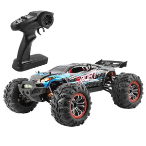 XLF X-03A 2.4GHz 1/10 fırçasız Motor hobi RC araba 60 KM/H yüksek hızlı yarış kaya paletli kamyon RC araba