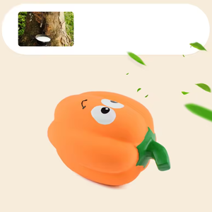 Juguete Masticable para Mascotas, Ecológico y Duradero, Juguete Interactivo con Sonido para Perros con Diseño de Calabaza de Halloween - Product Image 5