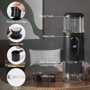 Factory Wholesale Mini USB Powered <b>Portable</b> Espresso <b>Coffee</b> <b>Maker</b> with Gift Case for Outdoor Car & Hotel Use - Product Image 3