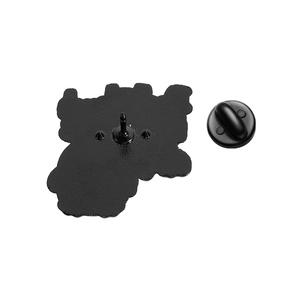 Non toccare la mia roba spilla con spilla a forma di oca arrabbiata con animali - Product Image 5