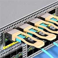 Transceiver Serat Optik 10G SFP+ Multi Mode 850nm 300m Modul LC untuk Jaringan Perusahaan dan Pusat Data
