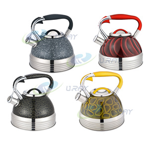 Bollitore <span class=keywords><strong>Teiera</strong></span> 3.0L in Acciaio Inossidabile Semi-automatico con Manico, Eco-Friendly, Design Moderno, <span class=keywords><strong>per</strong></span> Gas e <span class=keywords><strong>Induzione</strong></span> - Product Image 4