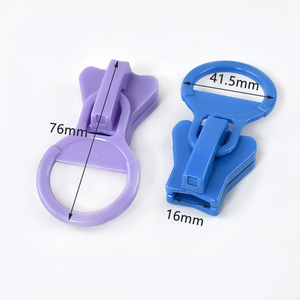 Deepeel ZT107 20 # <span class=keywords><strong>fermeture</strong></span> à glissière en résine colorée élargir les grandes fermetures à glissière pour tente extérieure sac à main accessoires de vêtement curseurs de <span class=keywords><strong>fermeture</strong></span> à glissière - Product Image 2