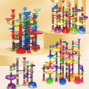 <span class=keywords><strong>Jeu</strong></span> <span class=keywords><strong>de</strong></span> piste <span class=keywords><strong>de</strong></span> roulement à billes en gros Assemblage d'espace multidimensionnel Jouet éducatif amusant pour enfants Jouet <span class=keywords><strong>de</strong></span> piste à assembler soi-même - Product Image 3