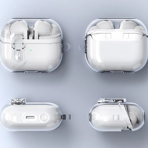 Para Samsung <span class=keywords><strong>Buds</strong></span> 3 Pro <span class=keywords><strong>Funda</strong></span> transparente con bloqueo seguro <span class=keywords><strong>Funda</strong></span> para auriculares para Samsung <span class=keywords><strong>Galaxy</strong></span> <span class=keywords><strong>Buds</strong></span> 3 Pro Buzz 3 Pro Fundas TPU PC Fundas - Product Image 2