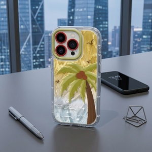 <span class=keywords><strong>Funda</strong></span> de Lujo con Diseño de Isla Tropical y Palmeras para <span class=keywords><strong>iPhone</strong></span> <span class=keywords><strong>11</strong></span> 12 <span class=keywords><strong>Pro</strong></span> 13 14 15 16 <span class=keywords><strong>Pro</strong></span> <span class=keywords><strong>Max</strong></span> X XR XS <span class=keywords><strong>Max</strong></span> 17 Plus, Fundas Protectoras Suaves a Prueba de Golpes - Product Image 4